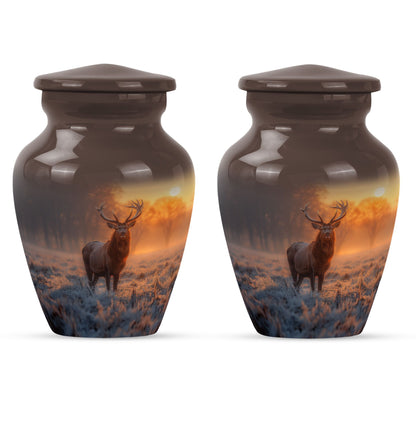 Deer Theme 3 Inch Keepsake Pack of 2