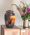  gramophone-themed deer memorial medium urn
