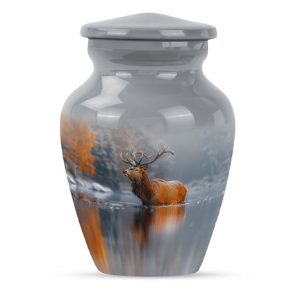 deer urn for adult female cremation ashes