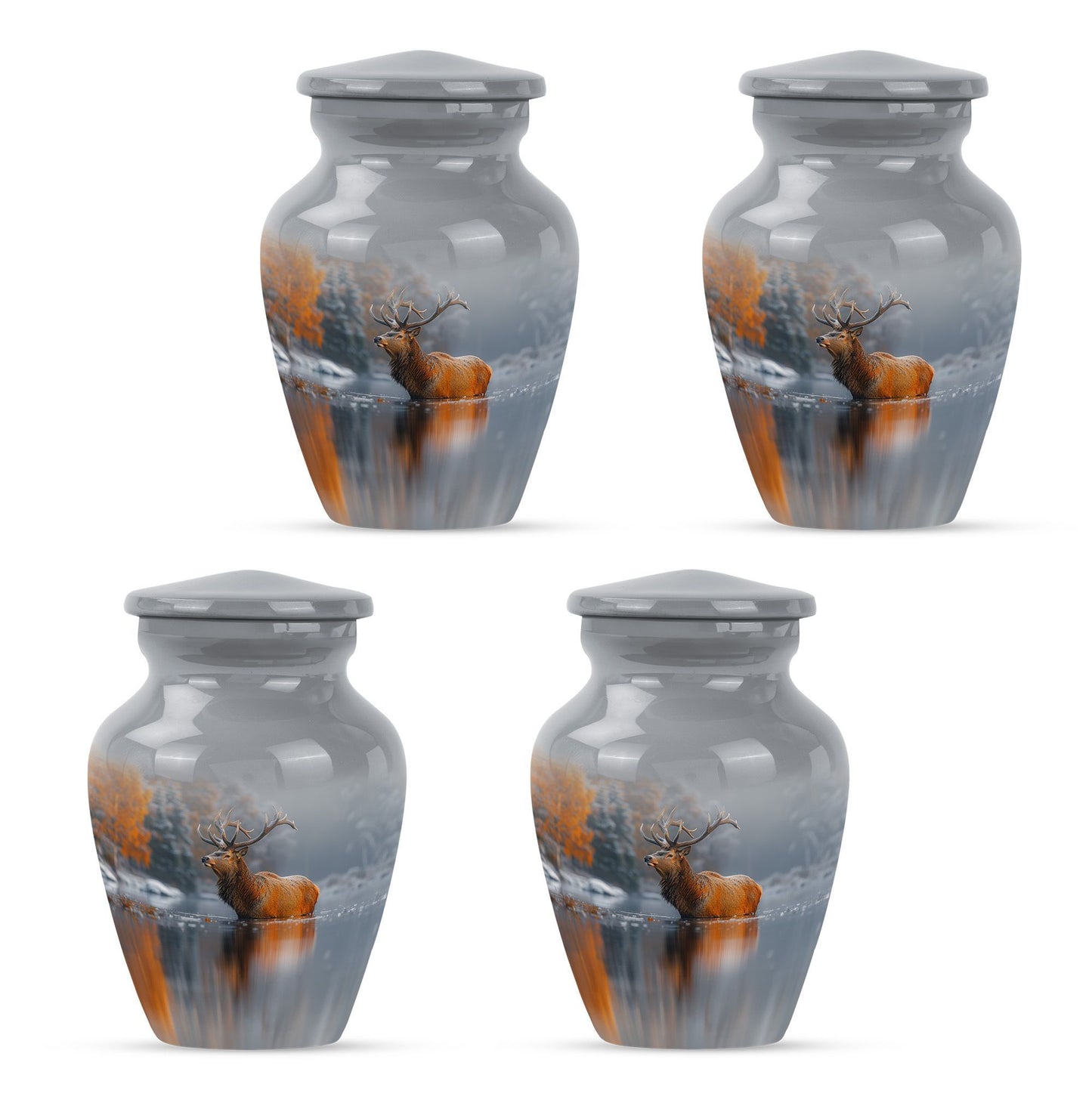 deer urn for adult female cremation ashes