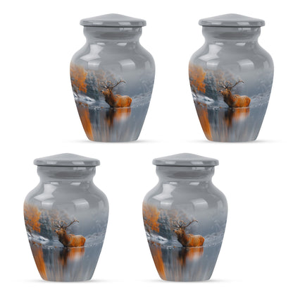 deer urn for adult female cremation ashes