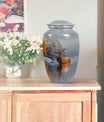 deer urn for adult female cremation ashes