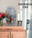 deer urn for adult female cremation ashes