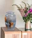 deer urn for adult female cremation ashes