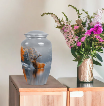 deer urn for adult female cremation ashes