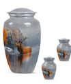 deer urn for adult female cremation ashes