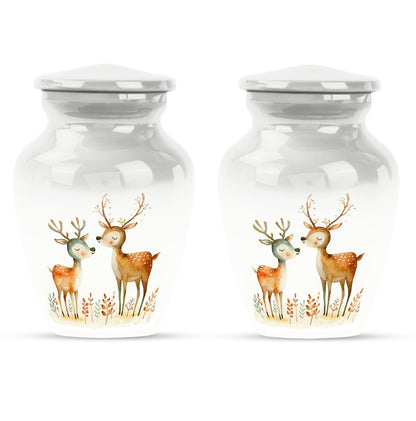 Deer Family Theme 3 Inch Keepsake Pack of 2