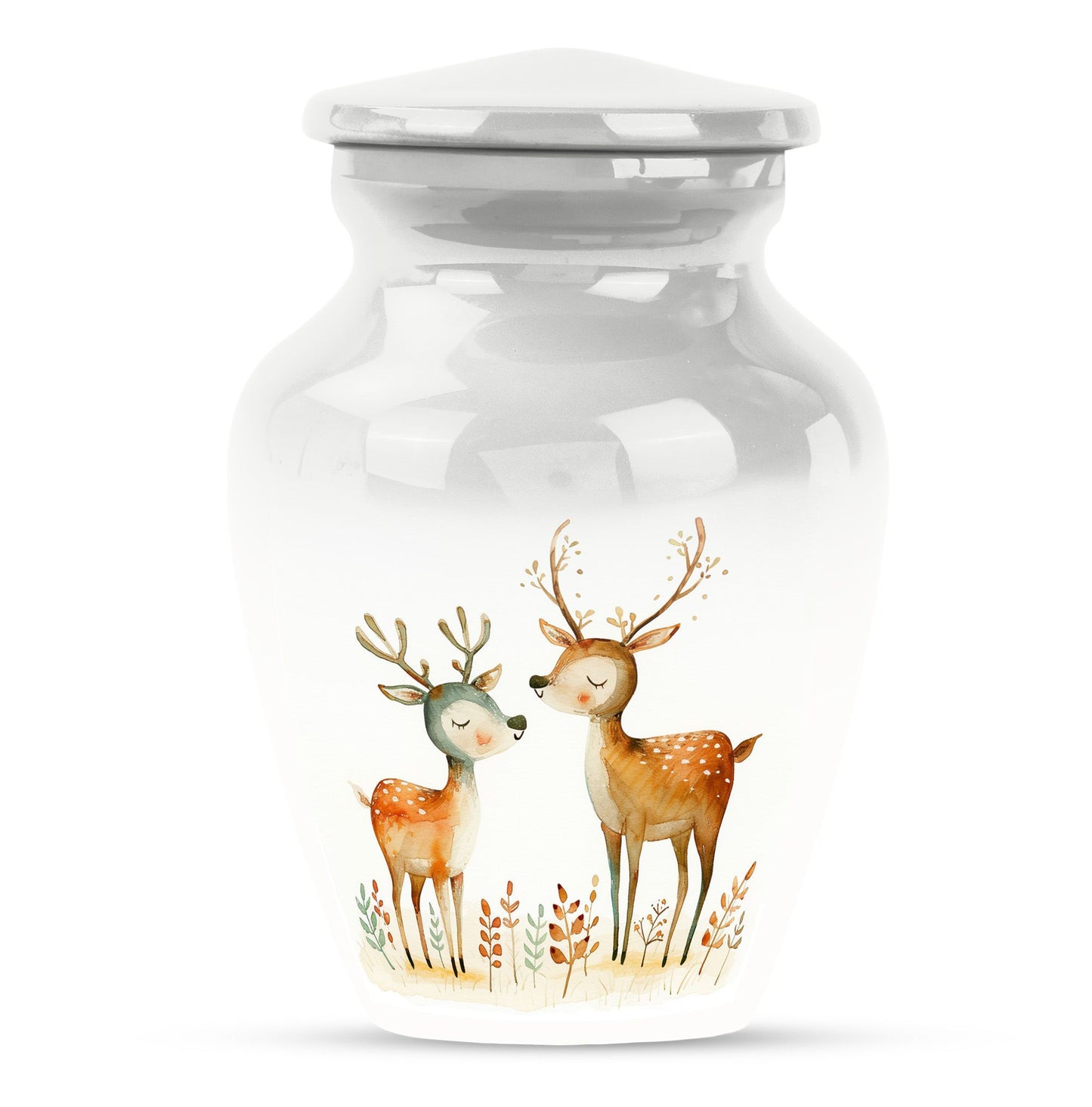 Classic 10-inch deer urn