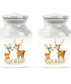 Classic 10-inch deer urn