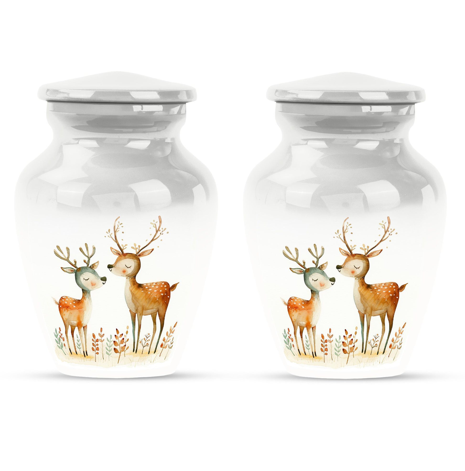 Classic 10-inch deer urn