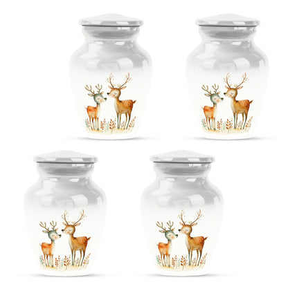 Classic 10-inch deer urn