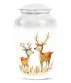 Deer Family Theme Large Urn 10 Inch
