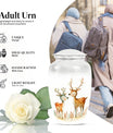 Classic 10-inch deer urn