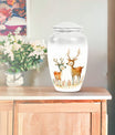Classic 10-inch deer urn