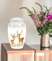 Classic 10-inch deer urn
