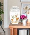 Classic 10-inch deer urn