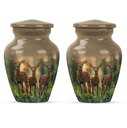Deer Family Theme 3 Inch Keepsake Pack of 2