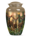 Deer Family Theme Large Urn 10 Inch