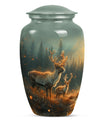 Deer Family Theme Large Urn 10 Inch