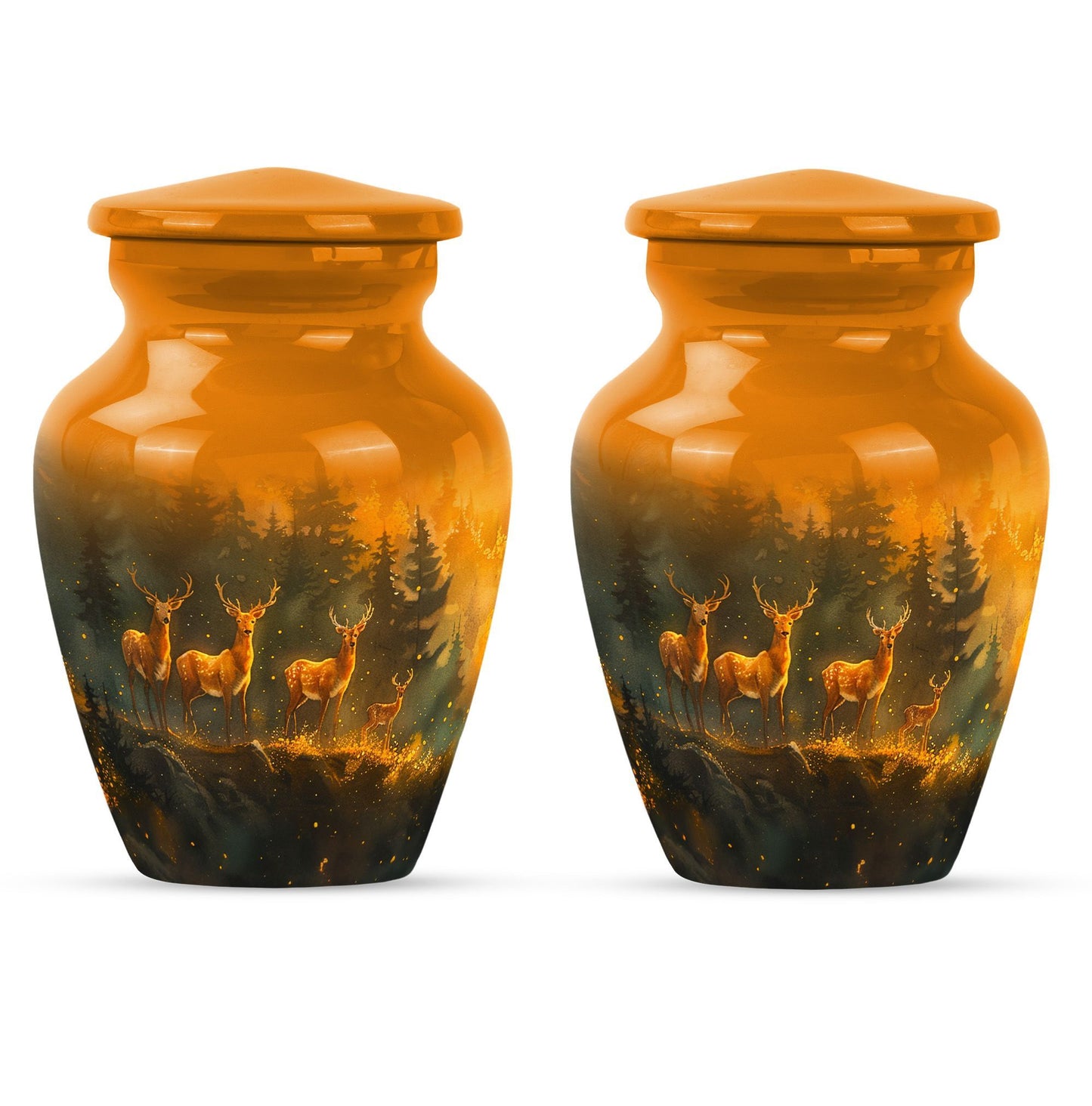 classic deer urn for cremation