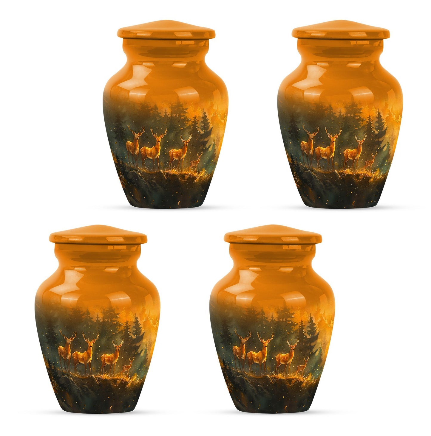classic deer urn for cremation