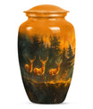Deer Family Theme Large Urn 10 Inch