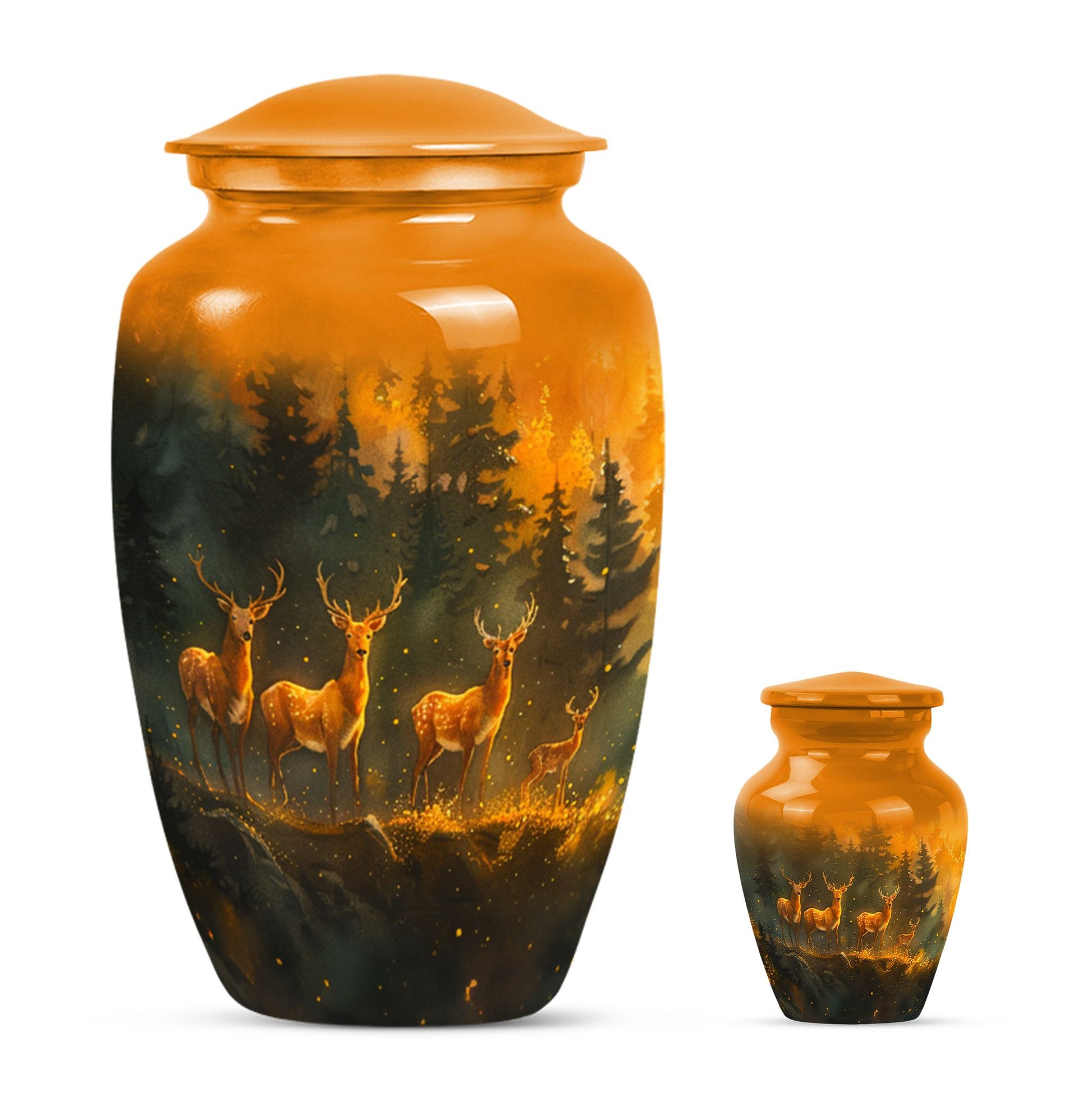 classic deer urn for cremation