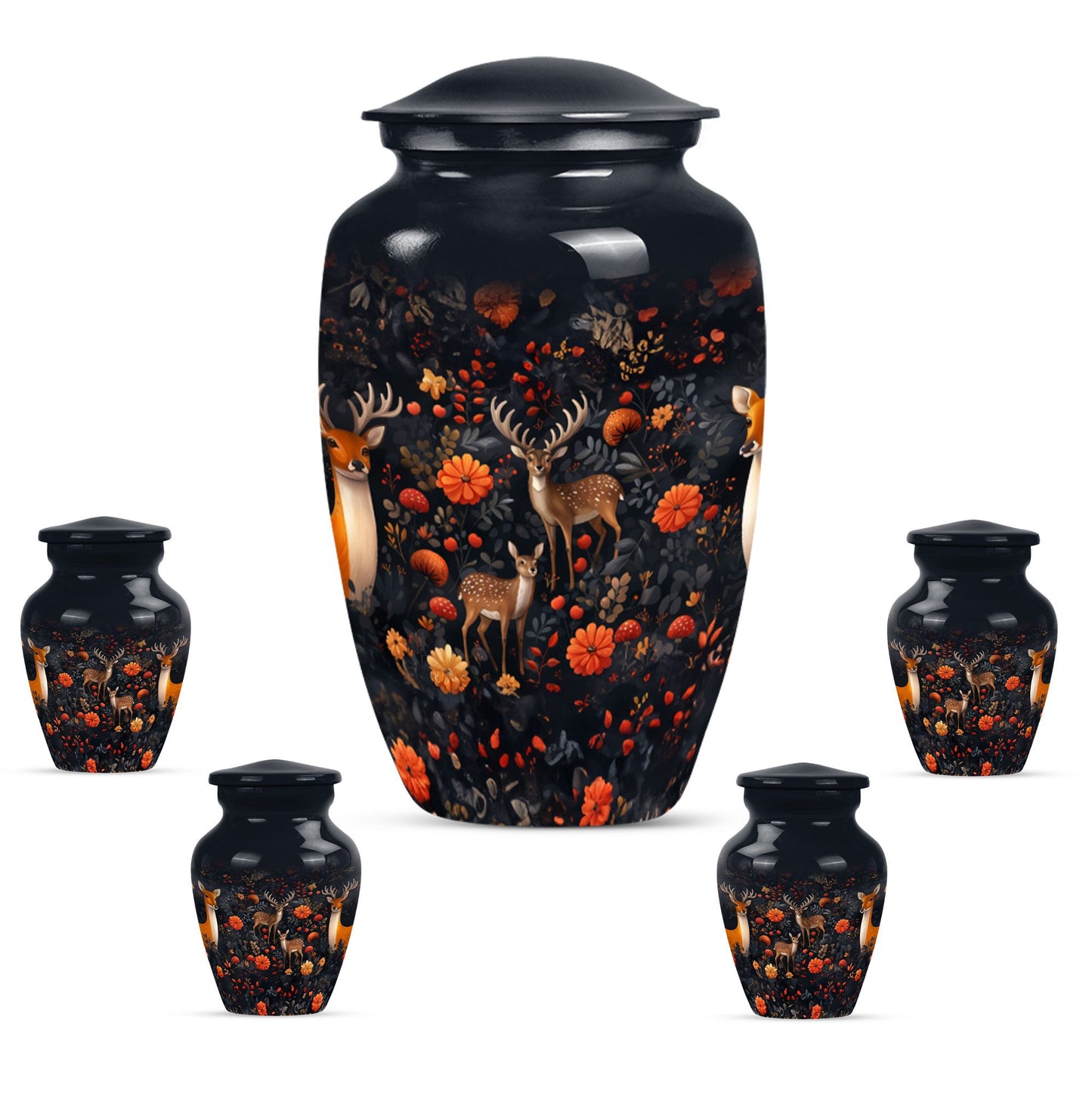 deer urn 