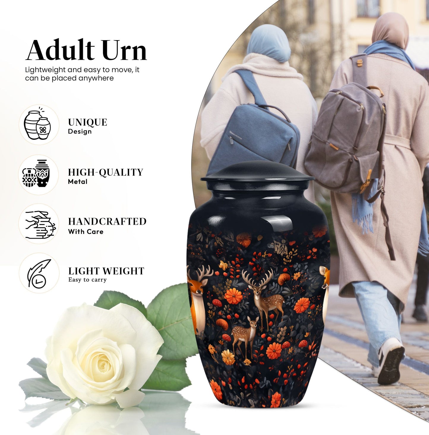 deer urn 