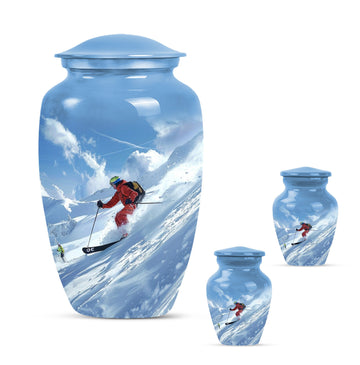 Large Urn with 2 Mini Urn