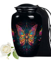 Butterfly Theme Large Urn 10 Inch