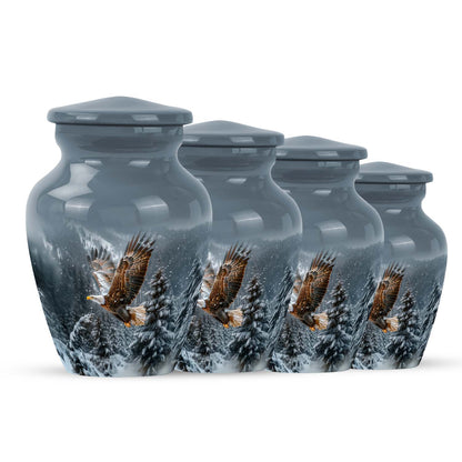 Eagle Theme 3 Inch Keepsake Pack of 4