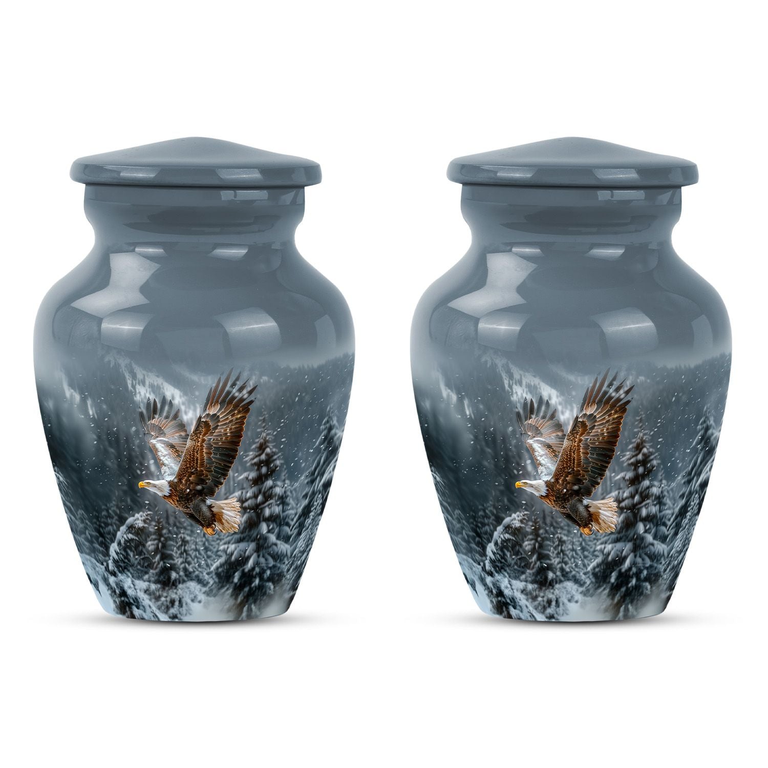 Eagle Theme 3 Inch Keepsake Pack of 2