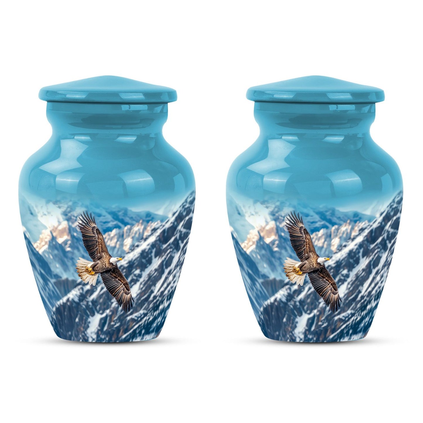 Eagle Theme 3 Inch Keepsake Pack of 2