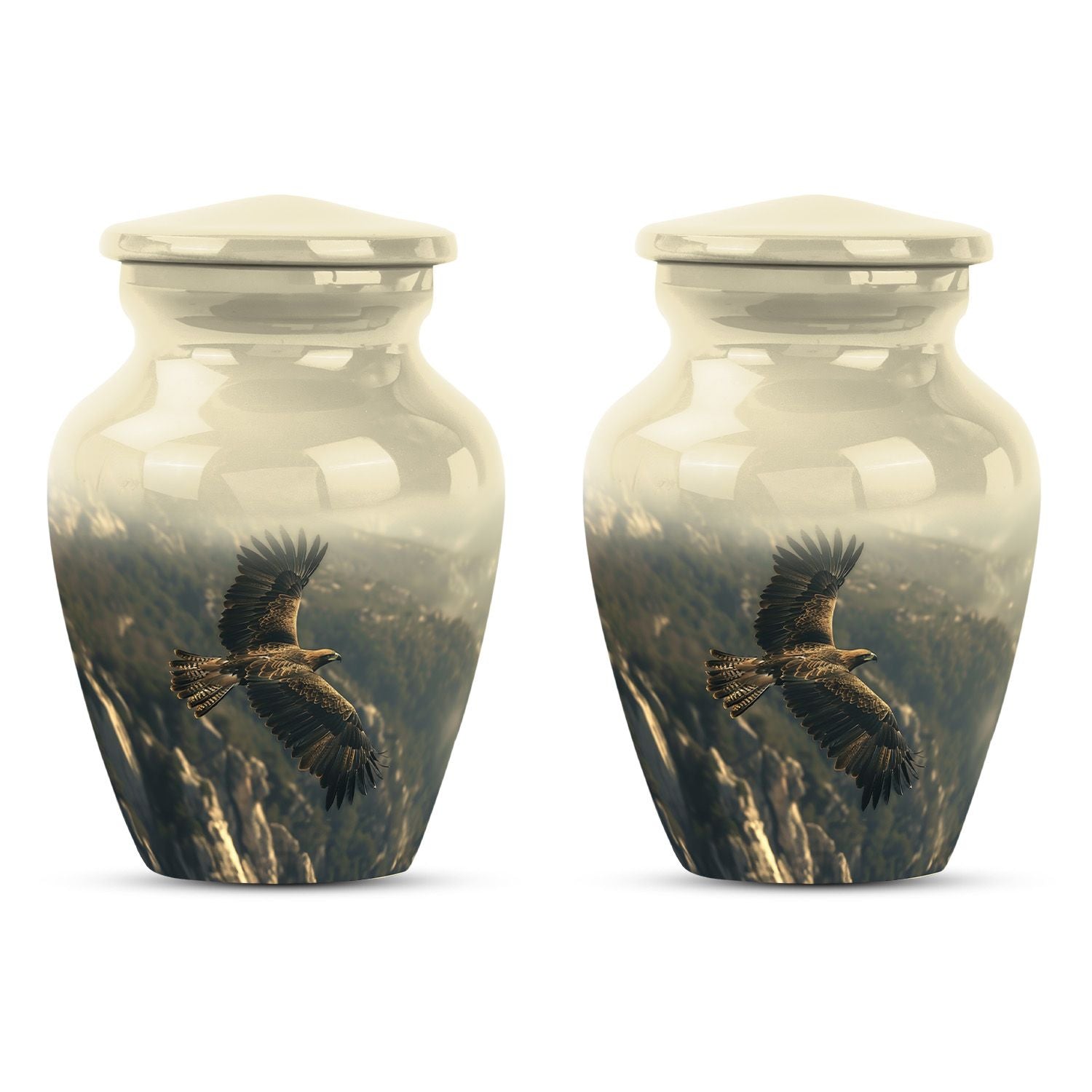 Eagle Theme 3 Inch Keepsake Pack of 2