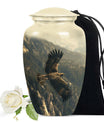 Eagle Theme Large Urn 10 Inch