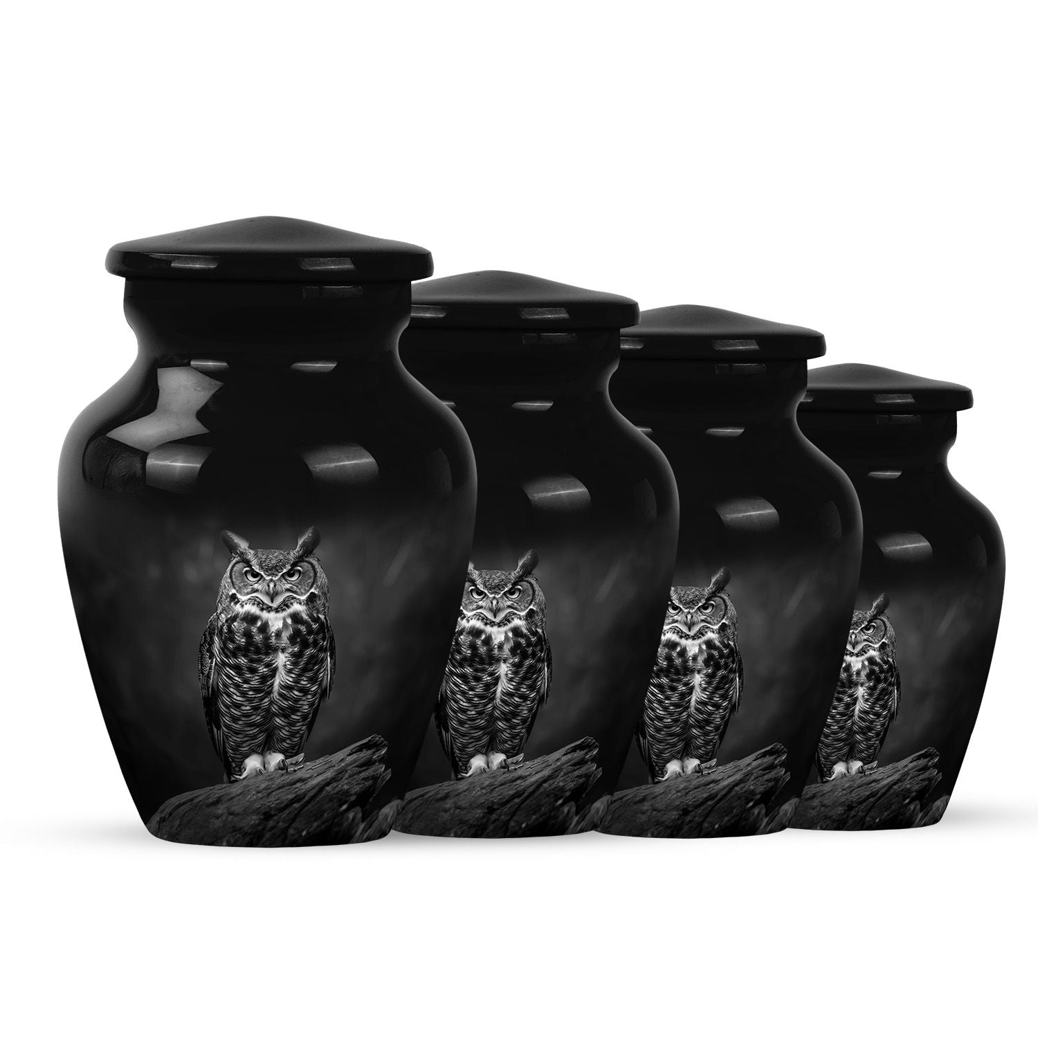 Owl Theme 3 Inch Keepsake Pack of 4