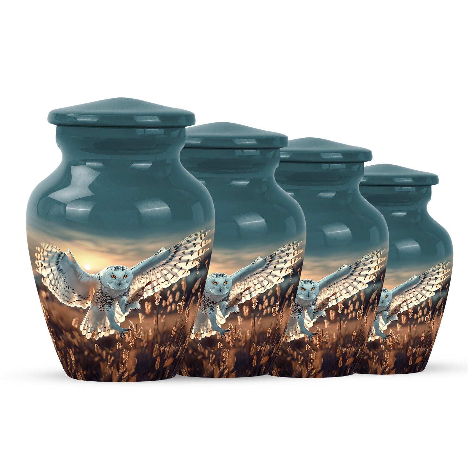 Owl Theme 3 Inch Keepsake Pack of 4