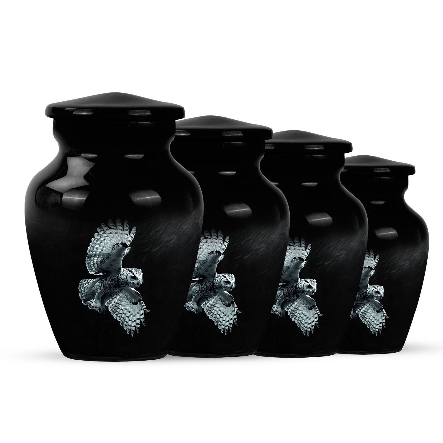 Owl Theme 3 Inch Keepsake Pack of 4