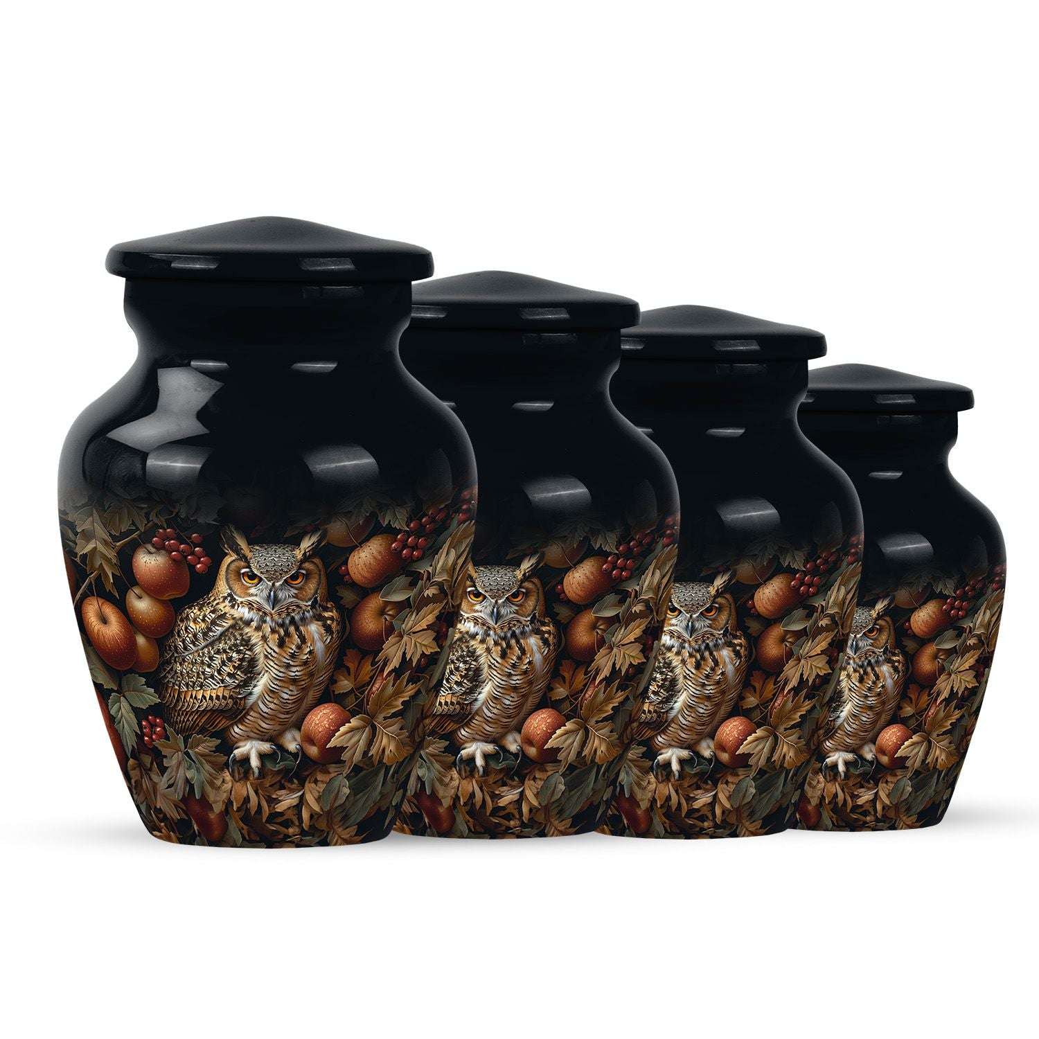 Owl Theme 3 Inch Keepsake Pack of 4