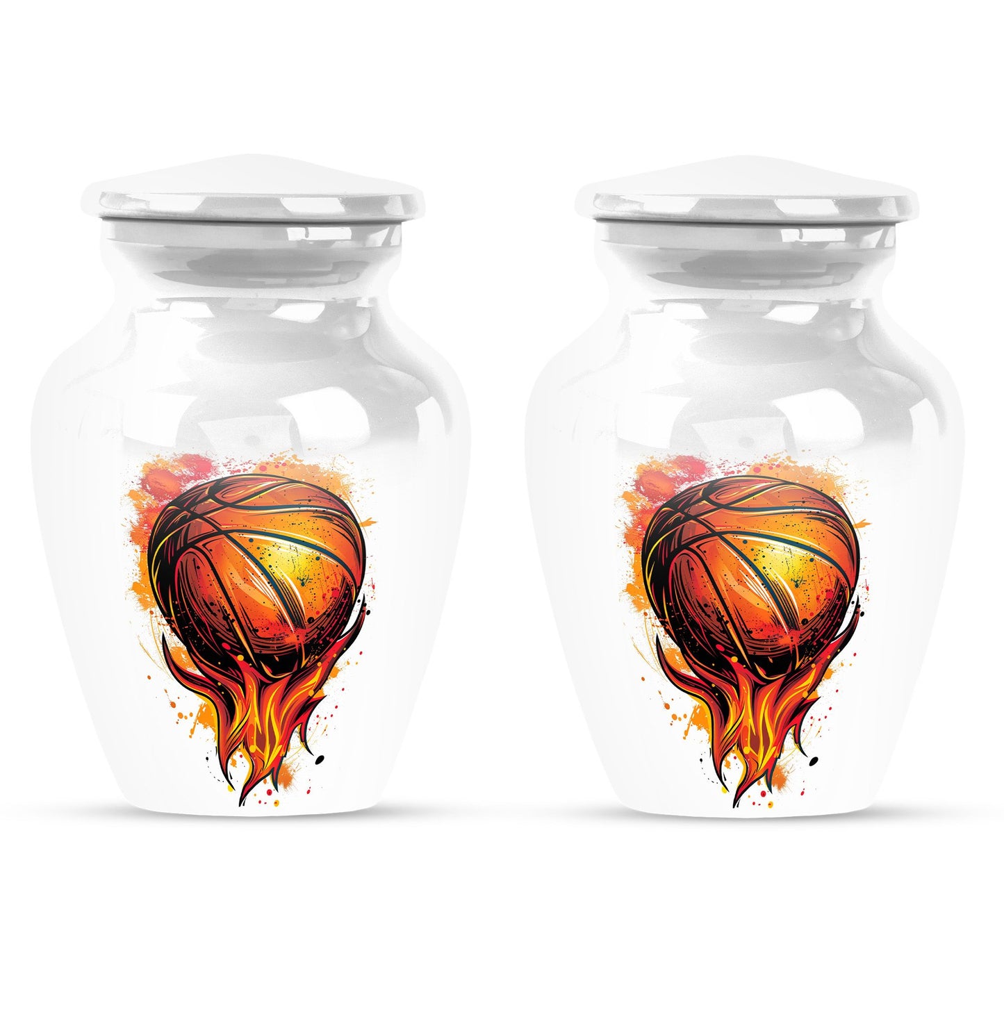 Basketball Theme 3 Inch Keepsake Pack of 2