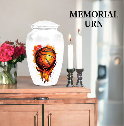 10-inch classic basketball urn