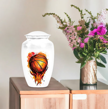10-inch classic basketball urn