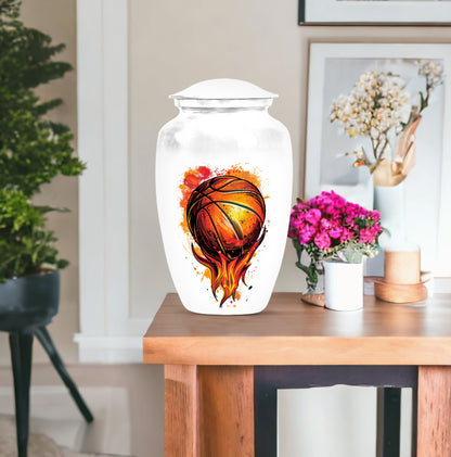 10-inch classic basketball urn