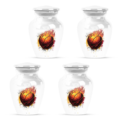 Basketball Theme 3 Inch Keepsake Pack of 4