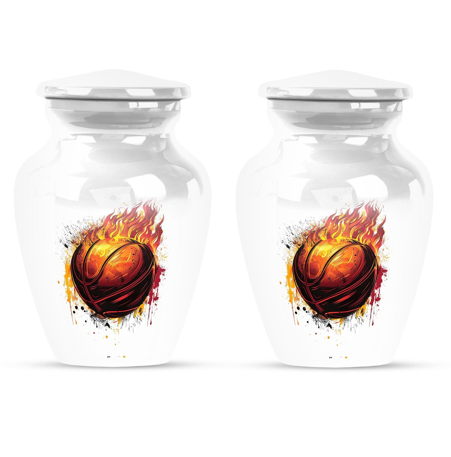 Basketball Theme 3 Inch Keepsake Pack of 2