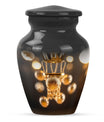 Classic 10-Inch basketball-themed memorial urn.