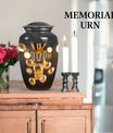 Classic 10-Inch basketball-themed memorial urn.