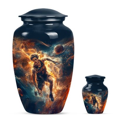 Classic Basketball Burial Urn