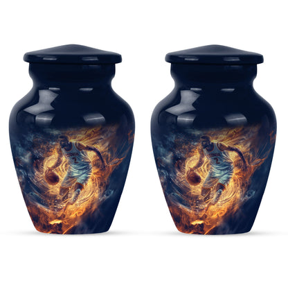 basketball urn for adult ashes